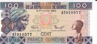 Guinea 100 Francs 1998 Banknote Geldschein unc 8,00 EUR  plus 6,00 EUR verzending