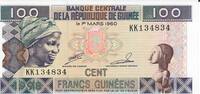 Guinea 100 Francs 1998 Banknote Geldschein unc 8,00 EUR  plus 6,00 EUR verzending