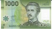 Chile 1000 Pesos Banknote Geldschein -