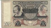 Niederlande 50 Gulden Banknote Geldschein -