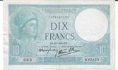 Frankreich 100 Franc Banknote Geldschein -