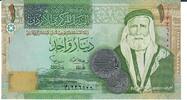 Jordanien 1 Dinar 2002 Banknote Geldschein unc 7,00 EUR  plus 6,00 EUR verzending