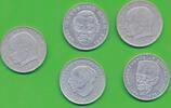 Deutschland BRD 5x 2 DM Mark 5x Münzen Lot -