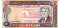 Turkmenistan 500 Manat Banknote Geldschein -