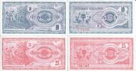 Mazedonien 10,25 Denari Banknote Geldscheine 10 und 25 Denars (unc) 2 Scheine -