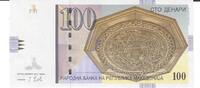 Mazedonien 100 Denari Banknote Geldscheine -