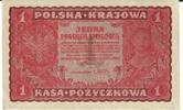Polen 1 Marek Banknote Geldscheine -