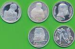 1 Rubel, 5 Stück 1989 1990 1991 1992 Russland/  Sowjetunion UdSSR Münzen Lot , Nikolai ,  Prokofjev , Skorina, Mussorgskij vz