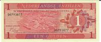 Niederländische Antillen 1 Gulden Banknote Geldscheine -