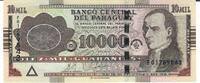 Paraguay 10000 Guaranies Banknote Geldscheine -
