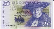 Schweden 20 Kronor Banknote Geldscheine -