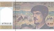 Frankreich 20 Francs Banknote Geldscheine -