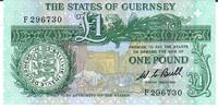 Guernsey 1 Pound Banknote Geldscheine -