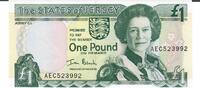 Jersey 1 Pound Banknote Geldscheine -