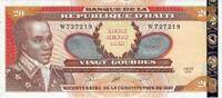 Haiti 20 Gourdes Banknote Geldscheine -