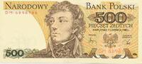 Polen 500 Zloty Zlotych Geldschein Banknote -