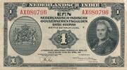 Niederländisch-Indien 1 Gulden Satde Roepiah -
