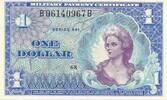 USA - Vereinigte Staaten v. Amerika $ 1 Dollar Serie 661 Military Payment Certificate -