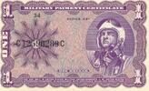 USA - Vereinigte Staaten v. Amerika $ 1 Dollar Serie 681 Military Payment Certificate -