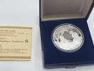 Medaille , 999er  Feinsilber 1989 Deutschland BRD Oberhuasen Weihnachtstaler 999er Silber, Evan. Christuskirche Alt-Oberhausen PP (gekapselt)