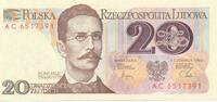 Polen 20 Zloty Zlotych -