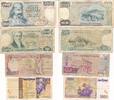 Griechenland Portugal Malta 500 5000 Drahcmen, 1000 Escudos, 2 Liri Banknoten Lot 4, Stück -