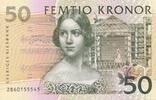 Schweden 50 Kronor Banknote Sveriges Riksbank -