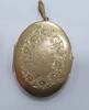 Goldschmuck, Gelbgold Großer Anhänger Medaillon Amulett 8K Gold 333 Gold -
