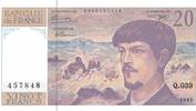 Frankreich 20 Francs Banknote -