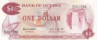 Guyana 1 Dollar Banknote -