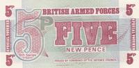Großbritannien 5 Pence Banknote 'British Armed Forces' bankfrisch... 3,00 EUR  plus 6,00 EUR verzending