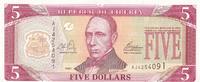 Liberia 5 Dollars Banknote -