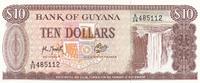 Guyana 10 Dollars Banknote -