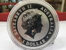 Australien 1 Dollar Kookaburra, in Hartplastikkapsel -