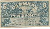 Dänemark 5 Kronen Nationalbank, Serie H., 8207102 -