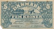 Dänemark 5 Kronen Nationalbank, Serie J, 0405932 -