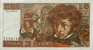 Frankreich 10 Francs Banque de France. Billet. Berlioz Typ,(3.3.1977) -