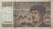 Frankreich 20 Francs Debussy - Sign Vigier -