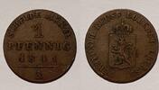 Deutschland, Altdeutschland 1 Pfennig Reuss -