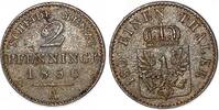 Altdeutschland/ Brandenburg-Preußen 2 Pfennig Friedrich Wilhelm IV. -
