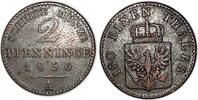 Altdeutschland/ Brandenburg-Preußen 2 Pfennig Friedrich Wilhelm IV. -