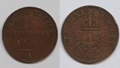 Altdeutschland 3 Pfennig Brandenburg-Preußen -