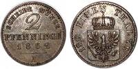 Altdeutschland/ Brandenburg-Preußen 2 Pfennig Wilhelm I. -