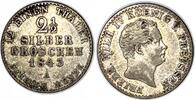 Altdeutschland/ Brandenburg-Preußen 2 1/2 Silbergroschen Friedrich Wilhelm IV. -
