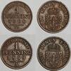 Altdeutschland, Preußen 1 Pfennig Brandenburg-Preußen -
