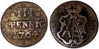 Altdeutschland/ Sachsen-Albertinische Linie 3 Pfennig Friedrich August III. -