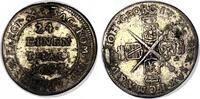 Altdeutschland/ Sachsen-Albertinische Linie 1/24 Taler Johann Georg IV. -
