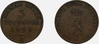 Altdeutschland/ Reuss 3 Pfennig -