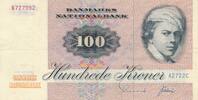 Dänemark 100 Kroner/Kronen -