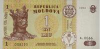 Moldova, Moldavien 1 Leu Banknote -